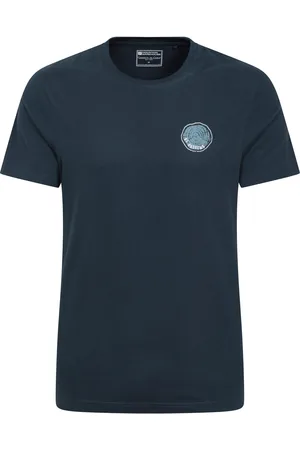 Mountain Warehouse Mens St Andrews Tree Ring Organic T-Shirt (Dark ) - Size Large