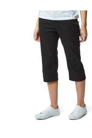 Craghoppers Womens Kiwi Pro Crop Smartdry Walking Trousers - - Size 12 UK