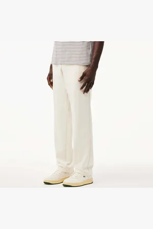 Lacoste Mens Straight-Fit Badge Detail Suit Pants in - Size 40W/32L