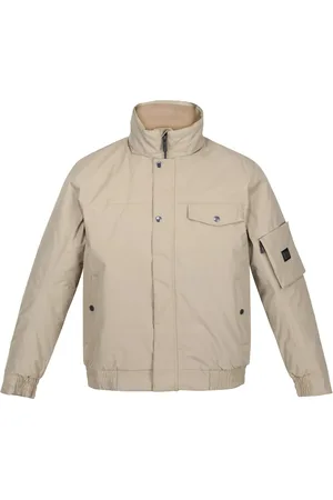 Regatta Mens Raynor Waterproof Jacket (Gold Sand) - - Size X-Large