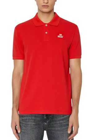 Diesel T-Smith-DIV Mens Polo Shirts Golf Tee - Cotton - Size Medium