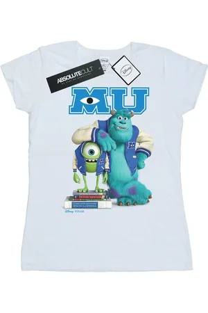 Disney Womens/Ladies Monsters University Poster Cotton T-Shirt material_Synthetic - Size Medium
