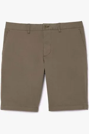 Lacoste Mens Slim-Fit Stretch Cotton Bermuda Shorts in - Size 32 (Waist)