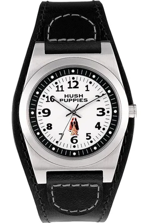 Hush Puppies : Mens White Watch.. - Leather - One Size