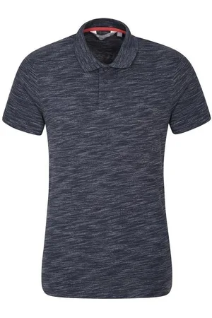 Mountain Warehouse Mens Hasst Marl Polo Shirt - Size Medium