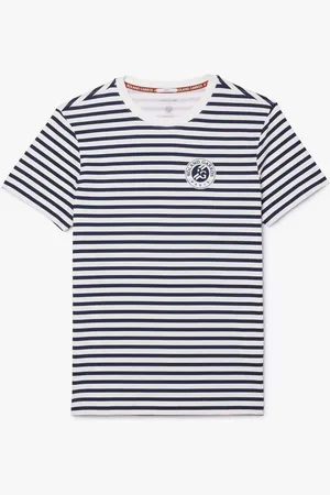 Lacoste Mens Sport Ultra Dry Roland-Garros Edition T-Shirt in Cotton - Size Small