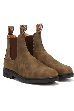 Blundstone Chelsea Dress 1306 Mens Rustic Boots - Leather - Size UK 4