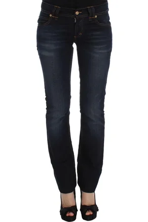 John Galliano WoMens Wash Cotton Slim Fit Jeans material_cotton - Size 27 (Waist)
