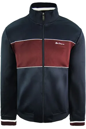 Ben Sherman Panelled Mens Track Jacket - Size Small