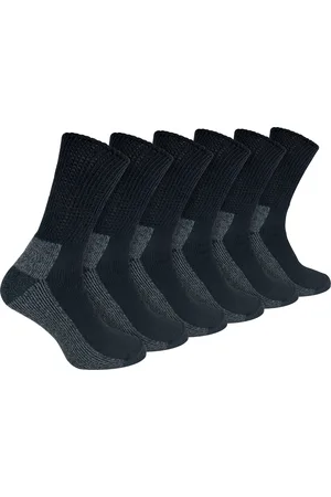 IOMI Mens 6 Pairs Multipack Footnurse Diabetic Socks