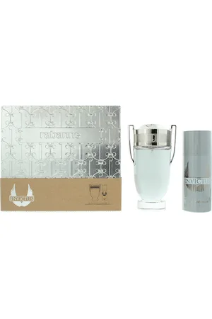 Paco rabanne Mens Invictus Eau de Toilette 200ml + Deodorant Spray 150ml Gift Set - One Size