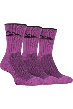 Storm Bloc Womens - 3 Pairs Ladies Heavy Cushion Cotton Socks - - Size UK 4-6.5
