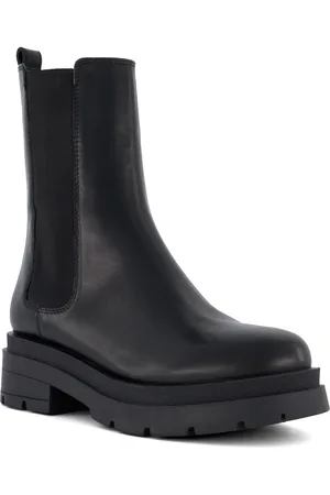 Dune Womens Ladies PAUSE Casual Chelsea Boots - Leather - Size UK 6
