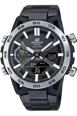 Casio Edifice Mens Watch ECB-2000DD-1AEF Stainless Steel (archived) - One Size