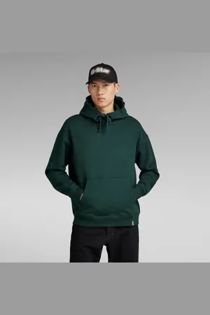 G-Star Mens G-Star RAW Essential Unisex Loose Hoodie - Cotton - Size X-Small