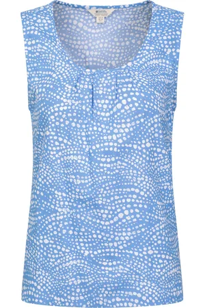 Mountain Warehouse Womens/Ladies Orchid Spotted Tank Top viscose - Size 14 UK