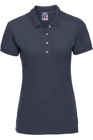 Russell Athletic Womens/Ladies Pique Stretch Polo Shirt (French ) - Size Medium