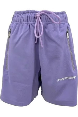 PHARMACY INDUSTRY WoMens Chic Bermuda Shorts with Side Stripes material_polyester - Size X-Small