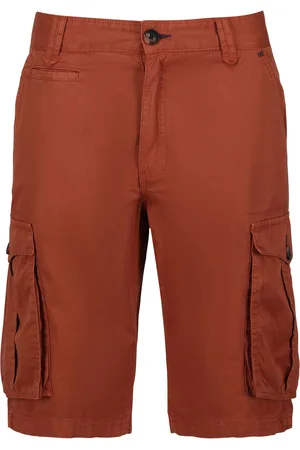 Regatta Mens Shorebay Vintage Cargo Shorts (Baked Clay) - - Size 30 (Waist)