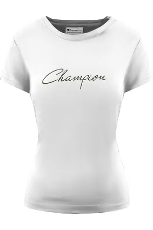Champion Easy Fit Womens T-Shirt Cotton - Size Large