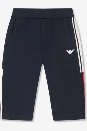 Emporio Armani Baby Boys Logo Joggers in Navy - - Size 24M