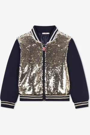 Billieblush Girls Sequin Jacket in - Size 3Y