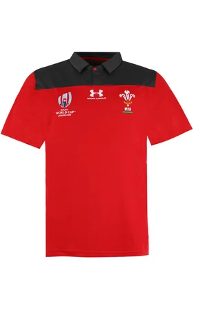 Under Armour Rugby World Cup Loose Short Sleeve Mens Polo Shirt 1341608 600 - Size Medium