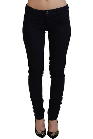 Costume National WoMens Low Waist Skinny Denim Jeans material_cotton - Size 27 (Waist)