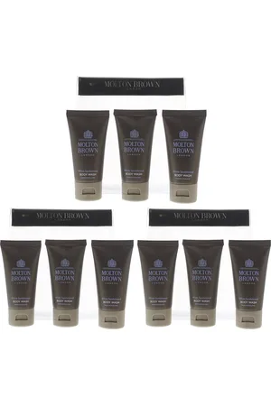 Molton Brown Womens White Sandalwood Body Wash 30ml x 3 Gift Set x 3 - One Size