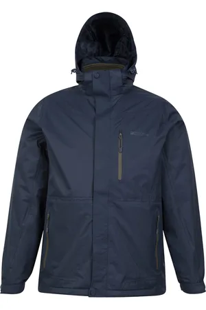 Mountain Warehouse Mens Bracken Extreme 3 in 1 Waterproof Jacket - Size X-Small
