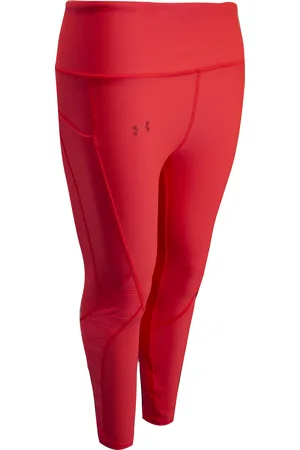 Under Armour Womens C&S Jacquard Ankle Crop Leggings Tight 1351709 628 - Textile - Size Small