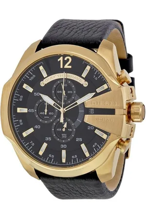 Diesel Mens Mega Chief Chronograph Watch DZ4344 - Metal - One Size