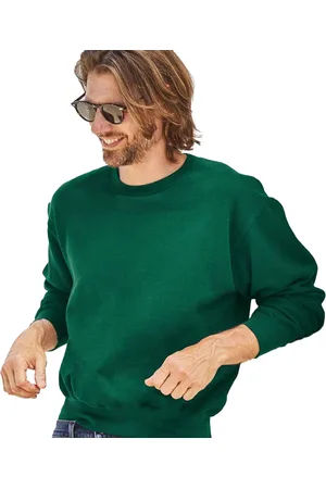 Fruit Of The Loom Mens Supercotton Sweatshirt (College Green) - - Size Small