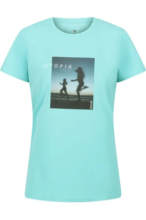 Regatta Womens/Ladies Fingal VII Utopia Running T-Shirt (Amazonite) - - Size 22 UK