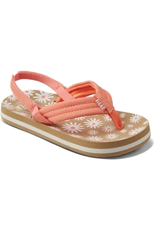 Reef Girls Kids Little Ahi Daisy Sandals - - Size UK 8 Infant