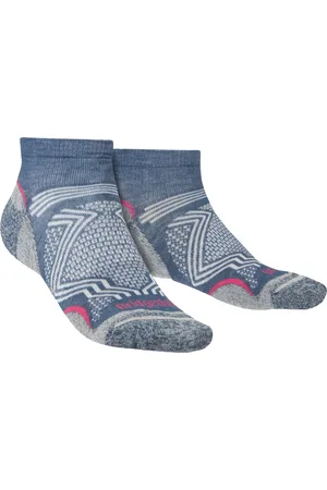 Bridgedale Womens Hiking Ultralight Low Socks - Dark Denim - Nylon - Size 3-4.5 (UK Shoe)