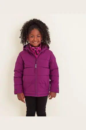 Tog 24 Childrens Unisex Harecroft Kids Padded Jacket Berry - Size 12-13Y