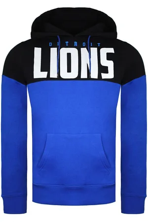 Fanatics NFL Detroit Lions Pannelled Mens Hoodie - - Size Small