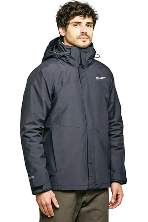 Berghaus Mens Maitland 3-in-1 Jacket with a Warm Microfleece Midlayer and Hood - - Size Large