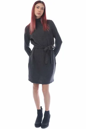VERO MODA Womens Lefile Midi Jumper Dress in - Size 12 UK
