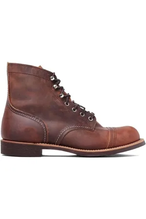 Red Wing Mens 8085 Iron Ranger Boots in Leather - Size UK 10
