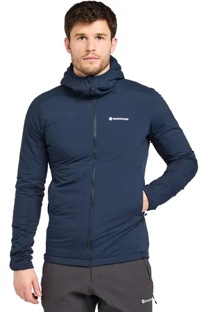 Montane Mens Fireball Lite Insulated Hooded Jacket - - Size X-Large