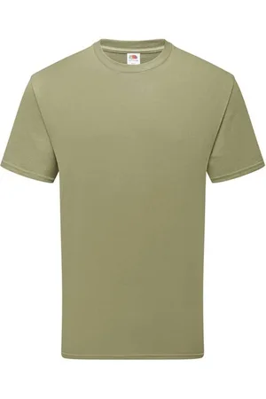 Fruit Of The Loom Unisex Adult Cotton T-Shirt (Classic Olive) - - Size Medium