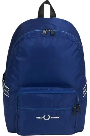 Fred Perry Mens Taped Pockets French Navy Backpack Polyamide - One Size