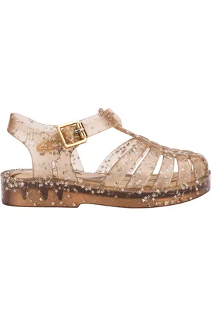 Melissa Girls Possession Shiny Elements Glitter Sandals - Size UK 5 Infant