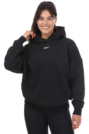 Reebok Womens Lux Oversized Hoody in Cotton - Size UK 4-6 (Womens)