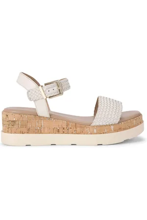 Carvela Womens Leather Serenita Weave Sandal - - Size UK 5