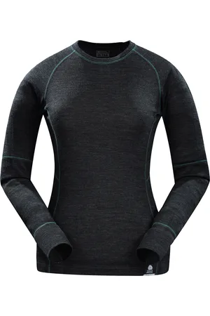 Mountain Warehouse Womens/Ladies Ultra Merino Wool Round Neck Top - Size 18 UK