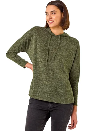 Roman Womens Soft Touch Drawstring Hoodie - - Size 14 UK