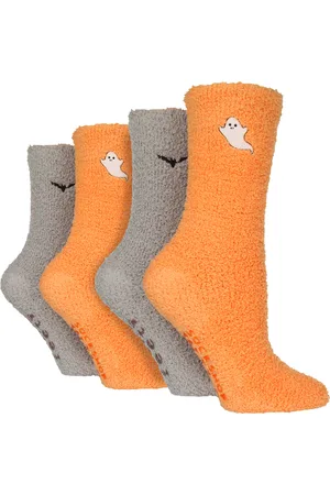 Wild Feet Womens 4 Pack Ladies Bed Socks
